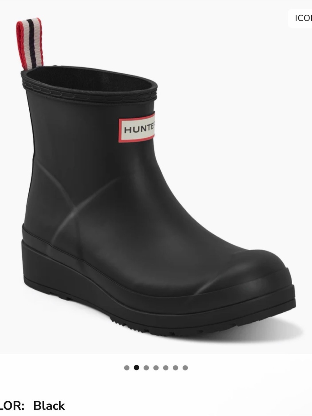 Hunter Women's PLAY™ Short Rain Boots